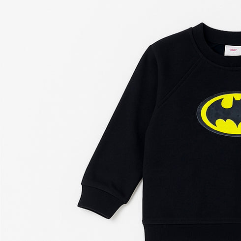 Nexteen Kids Exclusive 2Pc Suit Terry Shirt Long Sleeves & Touser Set 17110 Batman